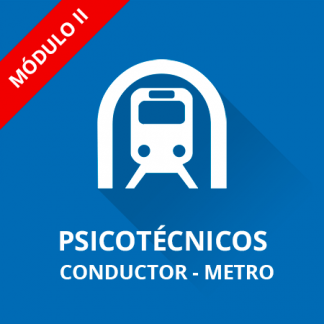 Psicotécnicos Conductor Metro de Madrid Módulo II