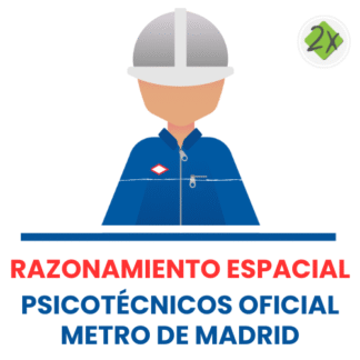 Curso demostración psicotécnicos Oficial Metro de Madrid razonamiento espacial