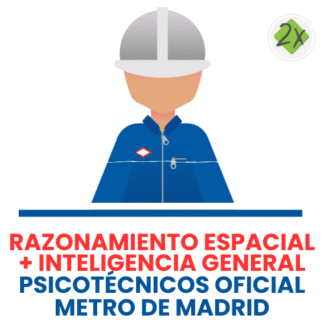 Curso demostración psicotécnicos Oficial Metro de Madrid razonamiento espacial e inteligencia general