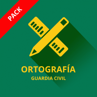 Pack Ortografía básica Guardia Civil (Cabos y Guardias) 2020 [I+II]