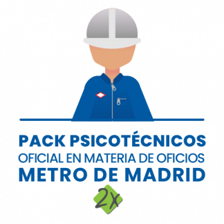 Pack Psicotécnicos Metro de Madrid – Oficial en materia de oficios – Versión papel