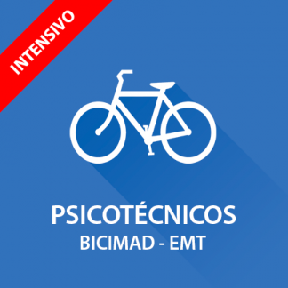 Prueba psicotécnica biciMAD oposición