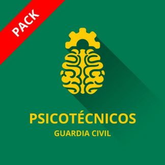 Pack Psicotécnicos Guardia Civil 2021 [IV+V+VI]