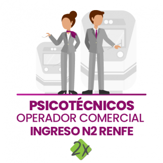 Psicotécnicos Oposición Operador Comercial Renfe Ingreso N2