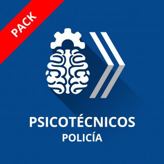 icono curso psicotécnicos policía nacional 2017 escala básica pack