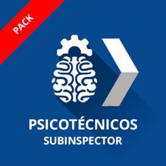 Curso psicotécnicos Policía Nacional Subinspector Pack