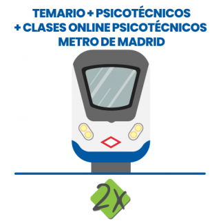 Temario Maquinistas de Tracción Eléctrica y Jefes de Sector Metro Madrid convocatoria 2023